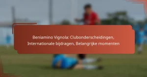 Beniamino Vignola: Clubonderscheidingen, Internationale bijdragen, Belangrijke momenten